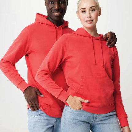 Jaspe recycled cotton hoodie - hospitality