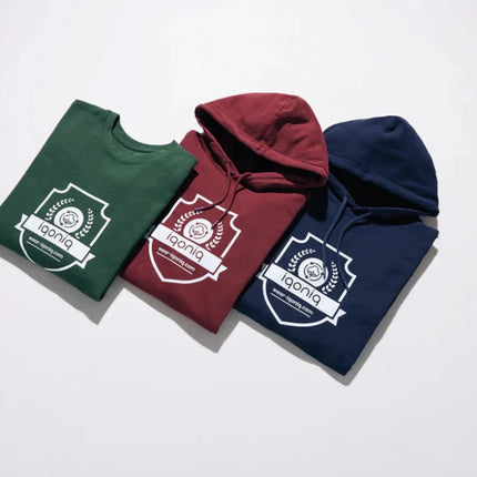 Jaspe recycled cotton hoodie - hospitality