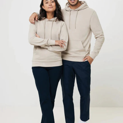 Jaspe recycled cotton hoodie - hospitality