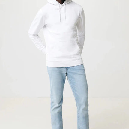 Jaspe recycled cotton hoodie - hospitality