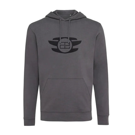 Jaspe recycled cotton hoodie - hospitality