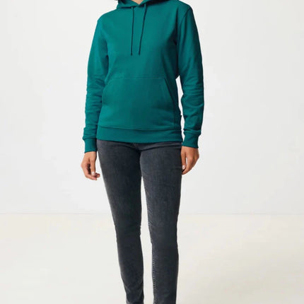 Jaspe recycled cotton hoodie - hospitality