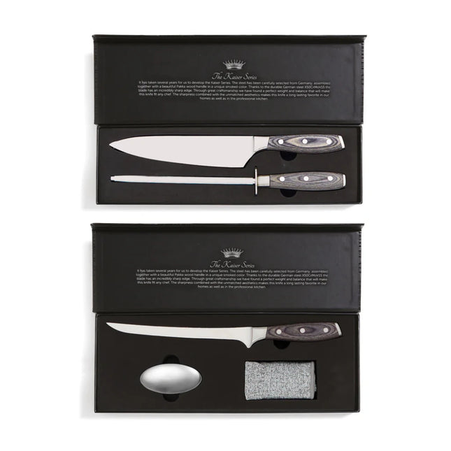 Kaiser Collection Honing Set In German Steel And Pakkawood - hospitality