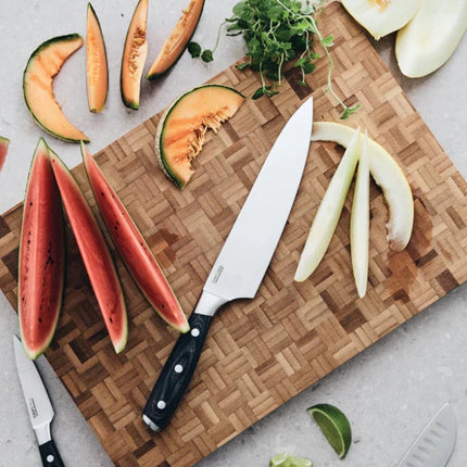Kaiser Collection Santoku Knife German X50CrMoV15 Steel With Pakkawood Handle 14 Cm Blade Precision Craftsmanship - hospitality