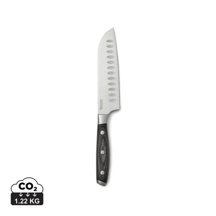 Kaiser Collection Santoku Knife German X50CrMoV15 Steel With Pakkawood Handle 14 Cm Blade Precision Craftsmanship – part of the Long Service kit