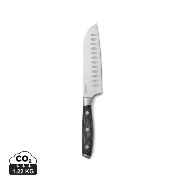 Kaiser Collection Santoku Knife German X50CrMoV15 Steel With Pakkawood Handle 14 Cm Blade Precision Craftsmanship – part of the Long Service kit