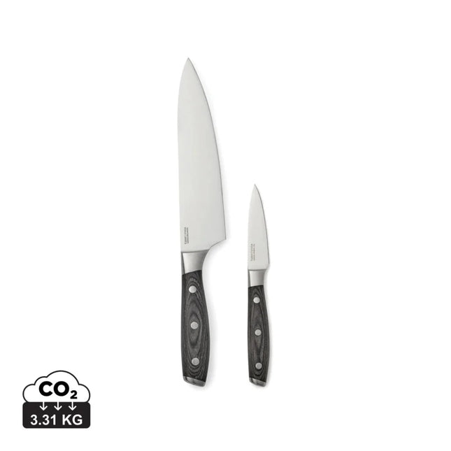 Kaiser Signature Pakkawood German Steel Chef Set - hospitality
