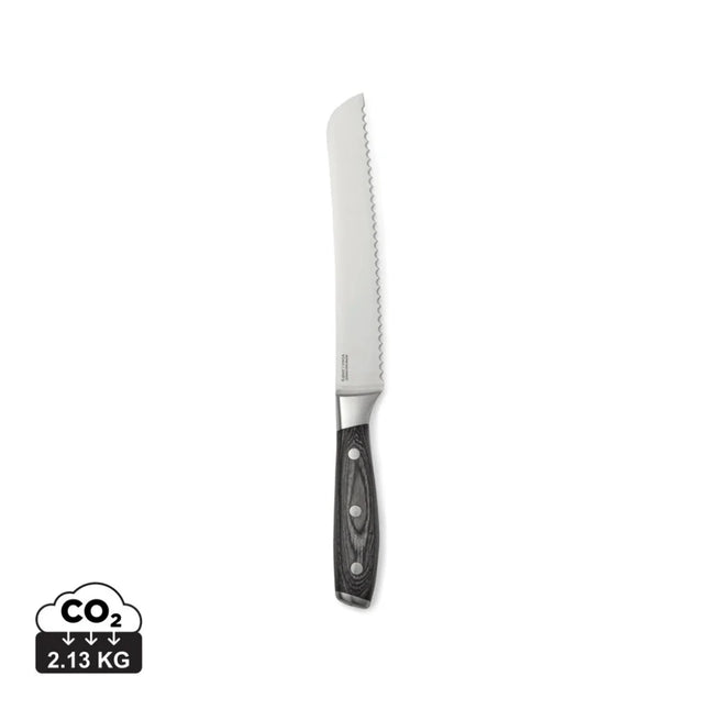 Kaiser X50CrMoV15 German Steel Bread Knife With Pakkawood Handle Lux Collection Edition – part of the Long Service kit