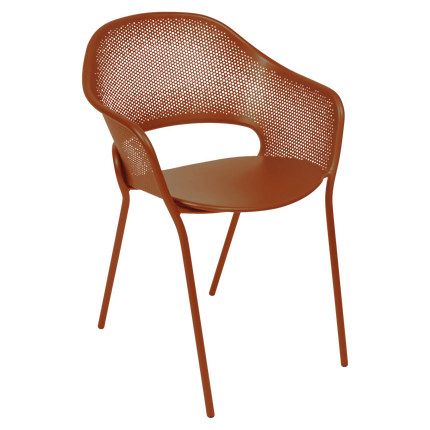 Kate Stackable Steel Armchair - CWDH