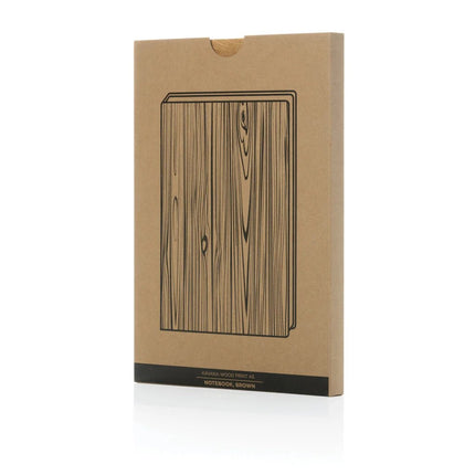 Kavana wood print A5 notebook - hospitality