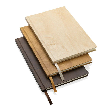 Kavana wood print A5 notebook - hospitality