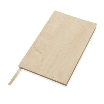 Kavana wood print A5 notebook - hospitality