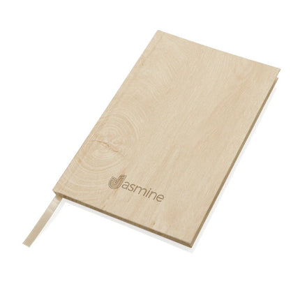 Kavana wood print A5 notebook - hospitality
