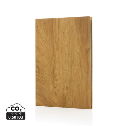 Kavana wood print A5 notebook - hospitality