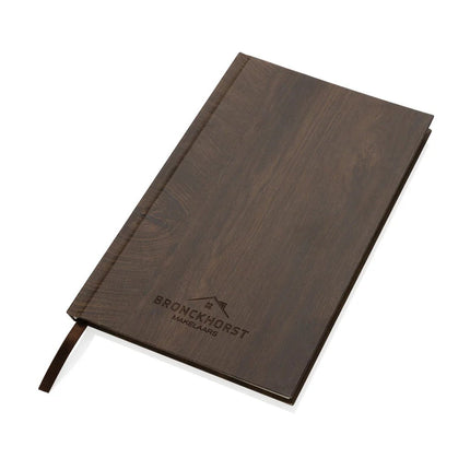 Kavana wood print A5 notebook - hospitality