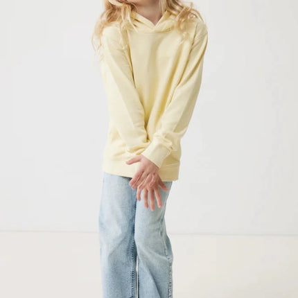 Kids recycled cotton hoodie with sidepockets - hospitality