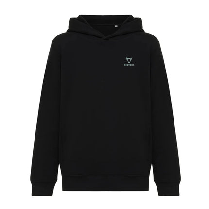 Kids recycled cotton hoodie with sidepockets - hospitality