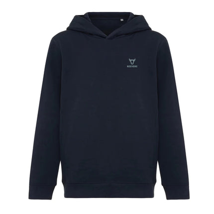 Kids recycled cotton hoodie with sidepockets - hospitality