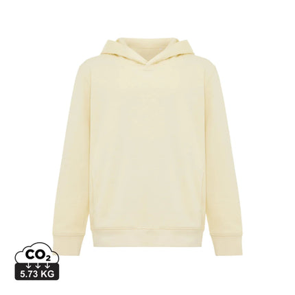 Kids recycled cotton hoodie with sidepockets - hospitality