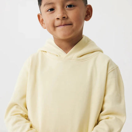 Kids recycled cotton hoodie with sidepockets - hospitality