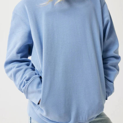 Kids recycled cotton hoodie with sidepockets - hospitality