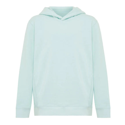 Kids recycled cotton hoodie with sidepockets - hospitality