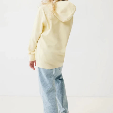 Kids recycled cotton hoodie with sidepockets - hospitality