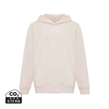 Kids recycled cotton hoodie with sidepockets - hospitality