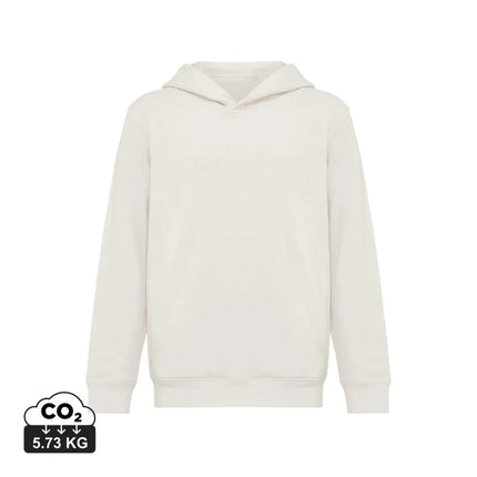 Kids recycled cotton hoodie with sidepockets - hospitality