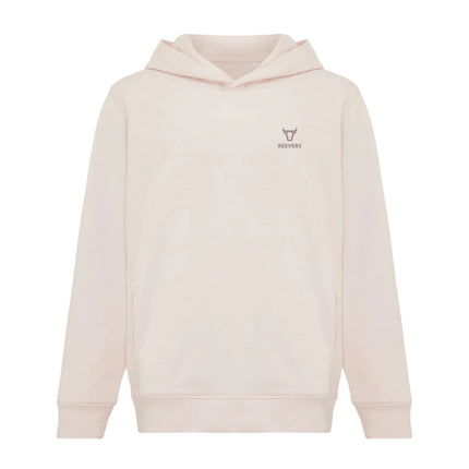 Kids recycled cotton hoodie with sidepockets - hospitality
