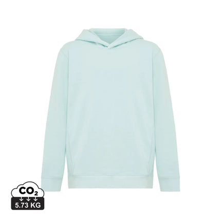 Kids recycled cotton hoodie with sidepockets - hospitality