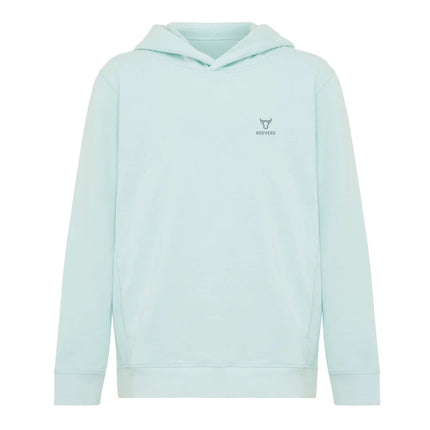 Kids recycled cotton hoodie with sidepockets - hospitality