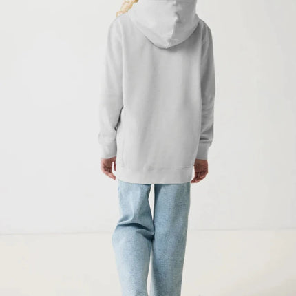 Kids recycled cotton hoodie with sidepockets - hospitality