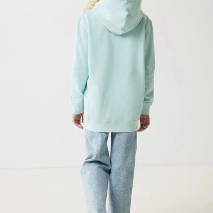 Kids recycled cotton hoodie with sidepockets - hospitality