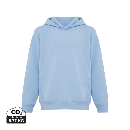 Kids recycled cotton hoodie with sidepockets - hospitality