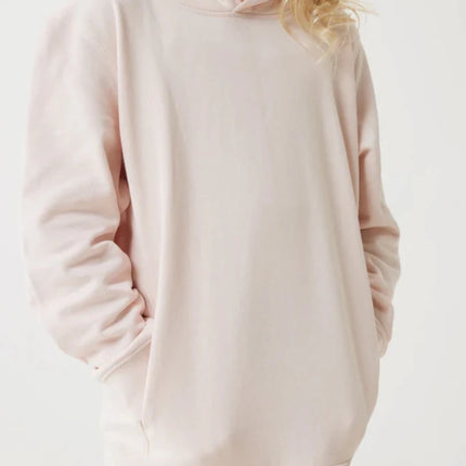 Kids recycled cotton hoodie with sidepockets - hospitality
