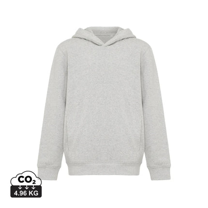 Kids recycled cotton hoodie with sidepockets - hospitality