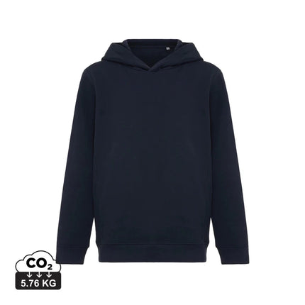 Kids recycled cotton hoodie with sidepockets - hospitality