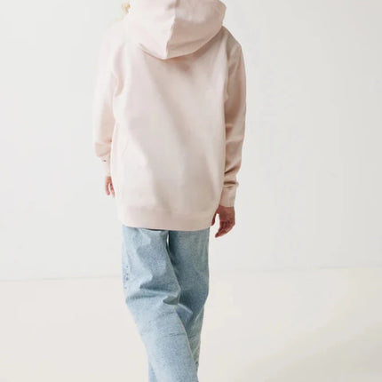 Kids recycled cotton hoodie with sidepockets - hospitality