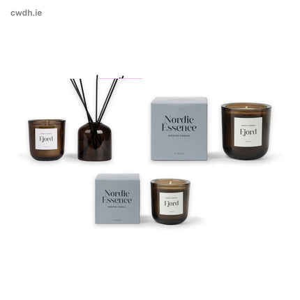 'Cosy Night In' Kit – Large Soy Candle, Ambience Candle & Diffuser Set and Small Scented Candle in Blue | Hospitality Trade Pack – what is in the kit