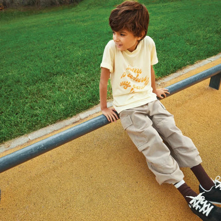 Kol kids lightweight recycled cotton t-shirt - hospitality