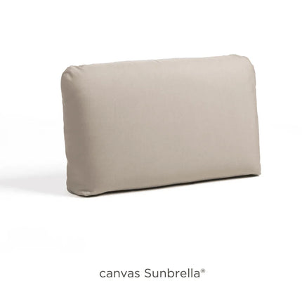 Nardi Komodo Back Cushion Ghiaccio Sunbrella outdoor sofa cushion