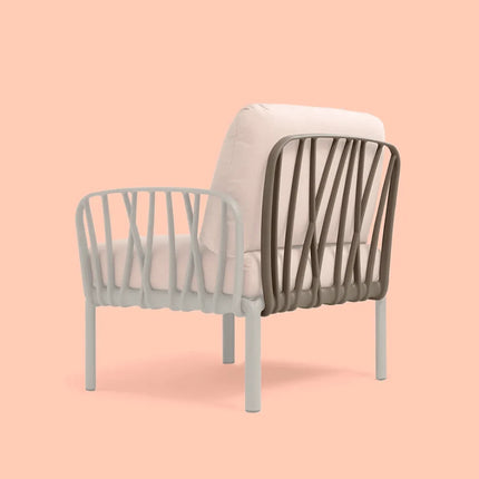 Nardi Komodo Schienale backrest panel detail resin construction
