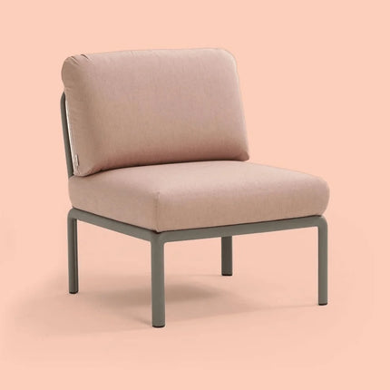 Nardi Komodo Central Sofa Module tortora frame Ghiaccio cushions outdoor lounge Ireland