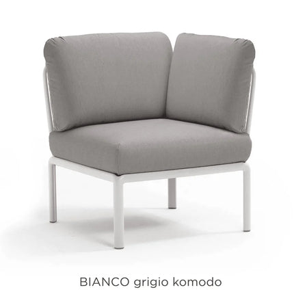  antracite frame with canvas Sunbrella® cushions – modular outdoor patio sofa
