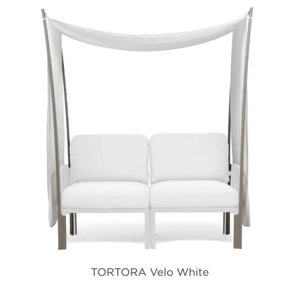 Nardi Komodo Ombra 2 sunshade Agave Velo integrated sofa canopy