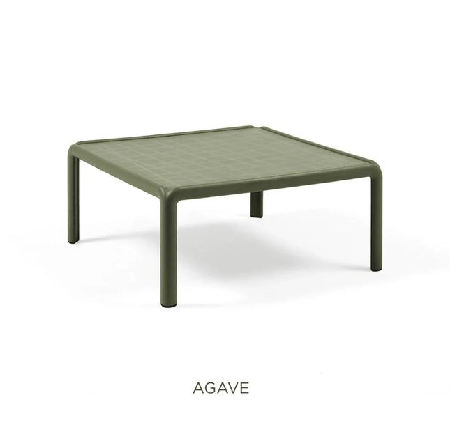 Nardi Komodo Tavolino outdoor coffee table Tortora resin outdoor terrace