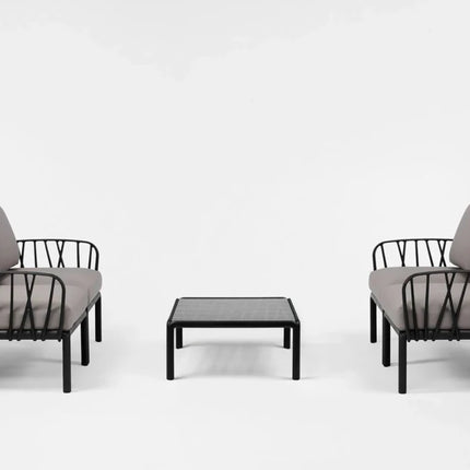Komodo Tavolino Vetro Glass Outdoor Table - hospitality