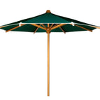 PeaocGreenKoto / Parasol 250 x 250 cm / No Fringe