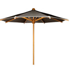 PeppercornBrownKoto / Parasol 250 x 250 cm / No Fringe